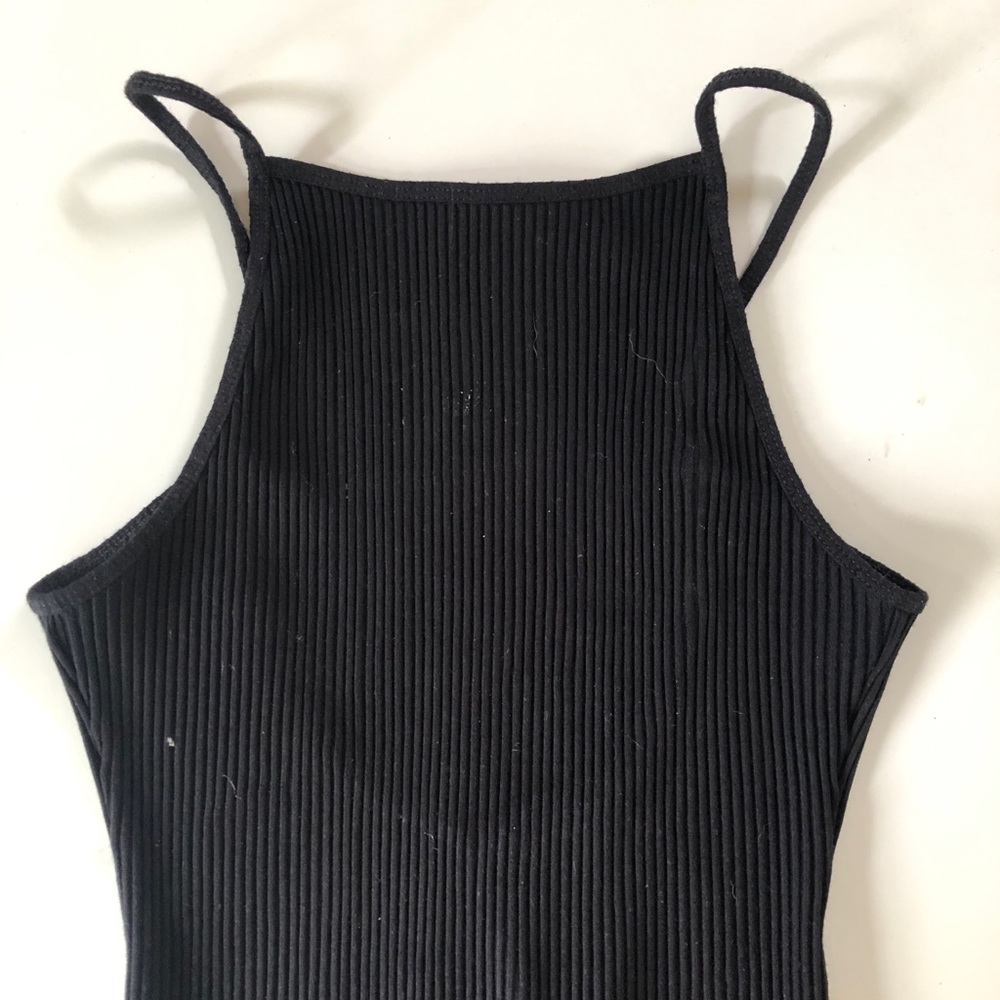 Aritzia ribbed low back bodysuit